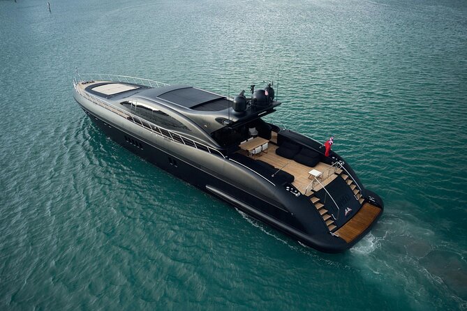 108 ft Neoprene Overmarine Yacht - How the 3-hour to full-day format affects your day
