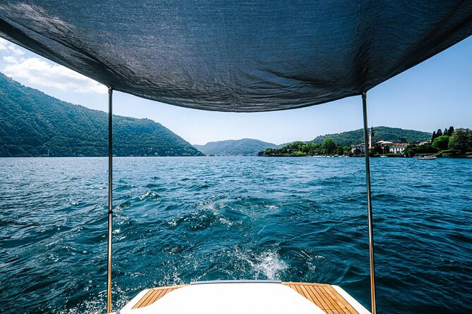 1H Private Cruise Lake Como Tender Yacht Invictus 6 pax - Price and value for a group of six