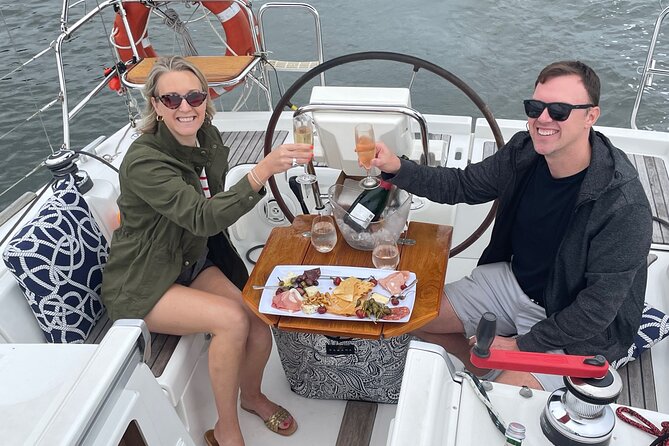 2 1/2 Hr Private Skippered Yacht Charter and Platter on Pittwater - Portuguese Beach: the easiest place for a swim