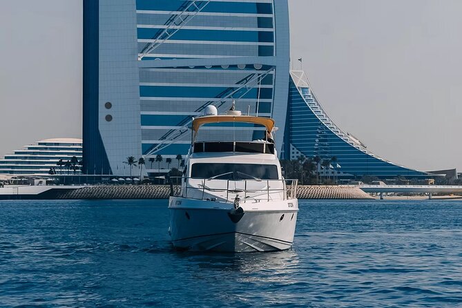 2 hour Private Yacht Tour with Dubai Marina Skyline View - Bluewaters and the Ain Dubai photo stop