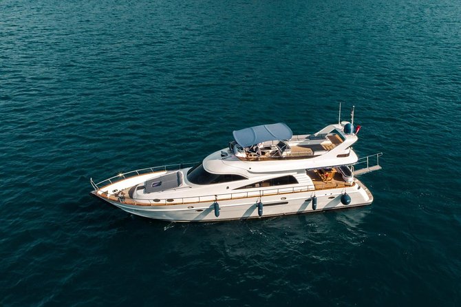 2 - Hours Bosphorus Yacht Cruise - Passing beneath the Bosphorus Bridge