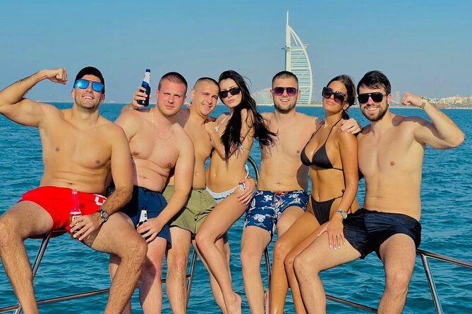 2 Hours Dubai Marina 50ft Private Luxury Yacht Sightseeing Tour - A private yacht, not a shared sightseeing boat