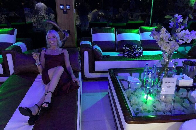 3-Hour Lotus Mega Yacht Dinner Experience in Dubai Marina - Pool, music, and the entertainment program