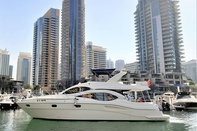 3-Hour Luxury Yacht Cruise from Dubai Marina - The lagoon stop and swimming time