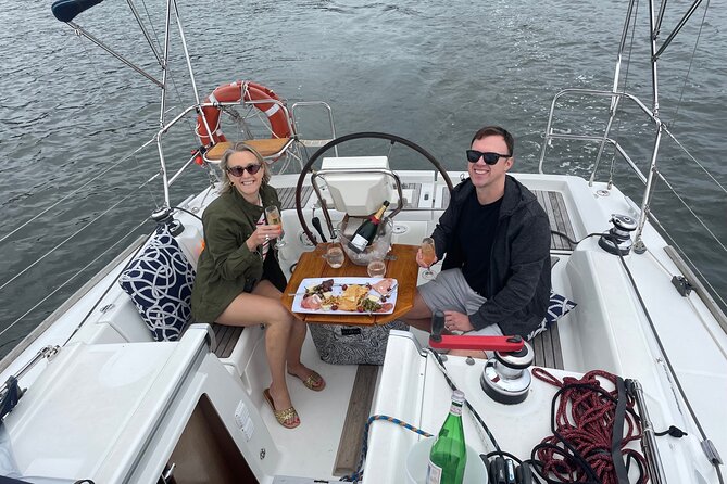 3-Hour Private Skippered Sailing Yacht Charter in Palm Beach - Portuguese Beach, a quiet swimming stop