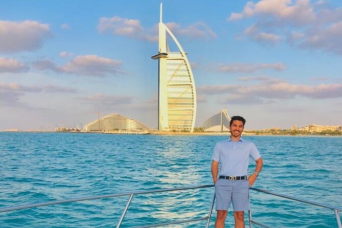3-Hours Dubai Marina 50ft Private Luxury Yacht Sightseeing Tour - Burj Al Arab, Dubai’s sail-shaped icon