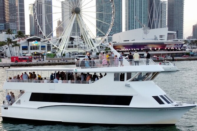 3 Story 100ft Hip Hop Yacht Party with 3 Hour Open Bar - Three hours of hip hop, Latin music, and Top 40