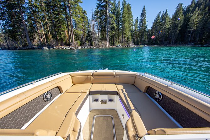 30ft Luxury Private Yacht Charter on South Lake Tahoe - When the schedule works best