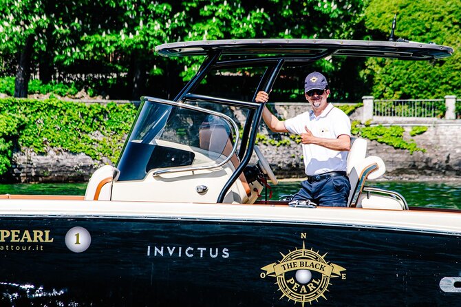 3H Guided Cruise Stop Bellagio Tender yacht Invictus 9 Pax - Villa del Balbianello and the Gulf of Venus