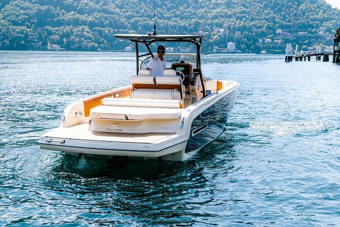 3H Private Cruise Lake Como Tender yacht Invictus 6 pax - Tremezzo, Villa Carlotta, and the crossing to Bellagio