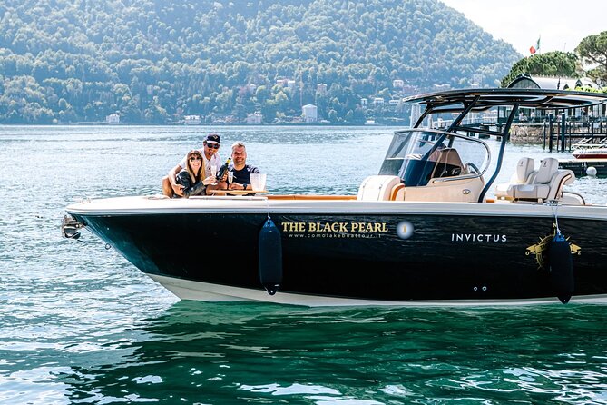 3H Private Cruise Lake Como Tender yacht Invictus 6 pax - Cernobbio, Laglio, and Lake Como’s famous villas