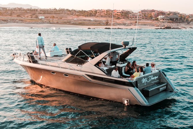 3Hr Private Yacht Cruise in Cabo As if you were aboard your own Private Yacht.Al - Seasonal whale watching from December through March