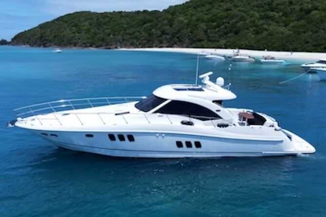 4 Hour Private Luxury 65' Yacht Rental in Puerto Rico - Starting at Puerto del Rey in Fajardo