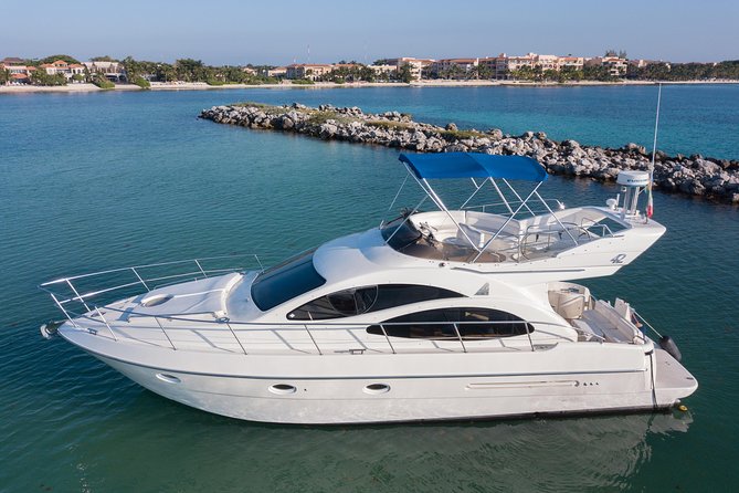 4H 42' Azimut Yacht All-Inclusive from Tulum & Playa del Carmen. - In-Ha Reef gives you two hours to choose your own pace