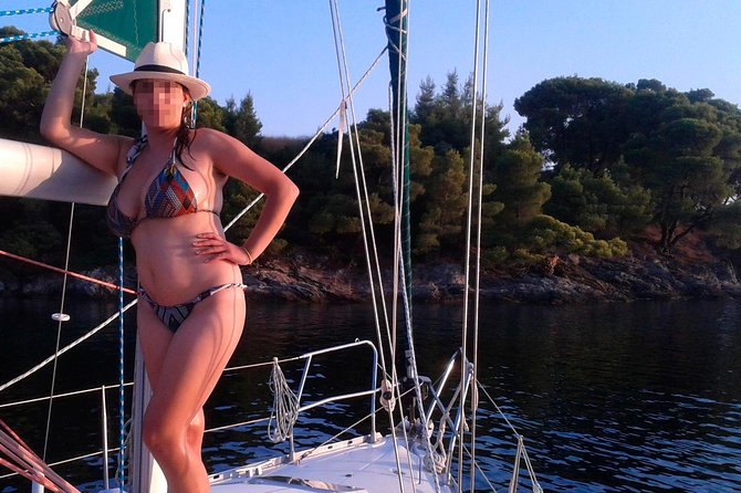 5 hours from Kassandra: W Sithonia Coves & Islands Yacht Sailing - West Sithonia coves and islands from the water