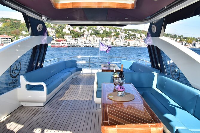 5-Hours Private Luxury Yacht for Bosphorus Cruise in Istanbul - Dolmabahce Palace and the European shore