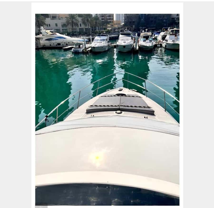 50 feet Private Luxury Yacht Tour In Dubai Marina - A Private Start at Dubai Marina Walk