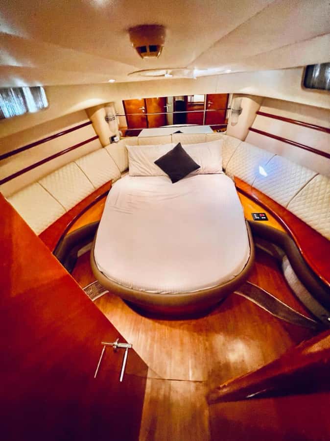 50 feet Private Luxury Yacht Tour In Dubai Marina - Music, Water, and the Onboard Mood