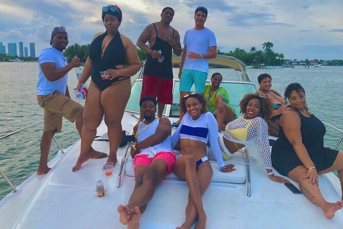 50ft Luxury Yacht Tour in Miami Beach Captain, Fun & Party! - Swimming, snorkeling, and the floating mat