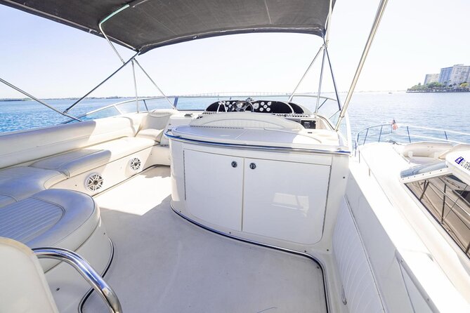 50ft Miller Blue | Miami Yacht Rental | 3 to 6 Hours | 13 Ppl - What is included onboard