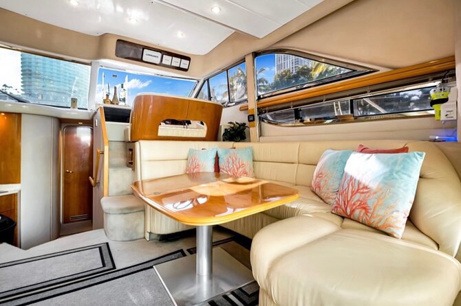 55ft + FREE HOUR Miami Yacht Rental 3 to 6 Hours 13 People - Biscayne Bay and the Miami waterfront