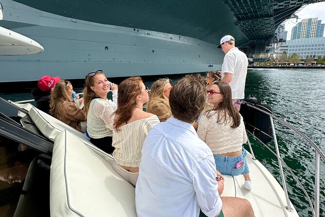 59' Paradise Party Yacht - Adventure Cruises San Diego com - Embarcadero Park and the downtown waterfront