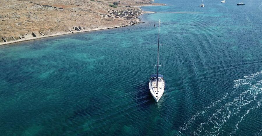6 Hours Tour to Delos and Rhenia Islands with Sailing Yacht - Exploring the ancient island of Delos