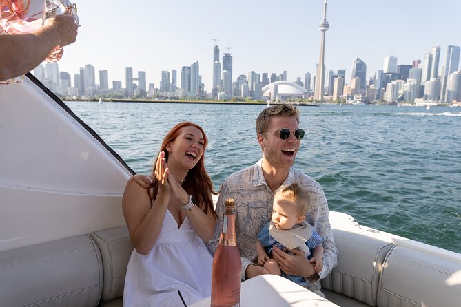 60-Minute Toronto Luxury Yacht Sightseeing Prosecco Cruise! - The first harbour run, with the city in full view