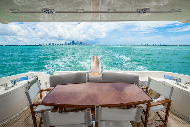 62' Azimut Yacht Charter - Key Biscayne and Miami Marine Stadium