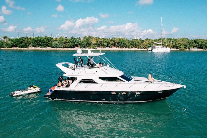 70ft + Free Hour | Miami Yacht Rental | 3 to 8 Hours | 13 ppl - Key points to know before you book