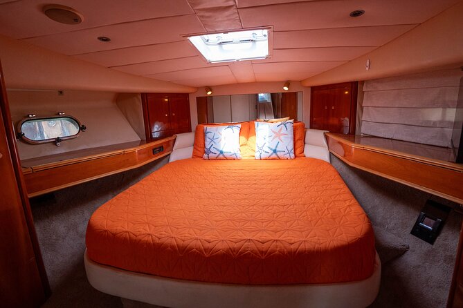70ft + Free Hour | Miami Yacht Rental | 3 to 8 Hours | 13 ppl - Passing Brickell Avenue Bridge
