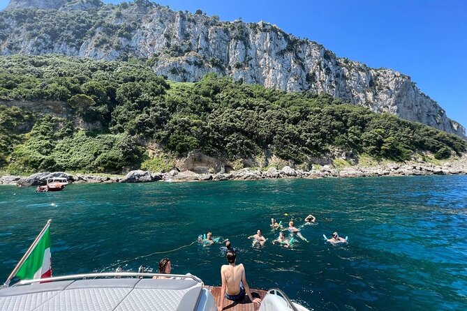 A Classy Capri Tour: a day on a luxury private yacht - Seeing Capri from a private boat