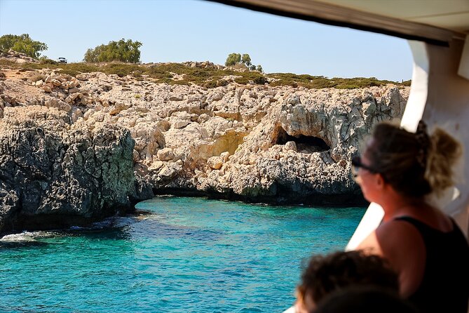 A Protaras Luxury Yacht Private Charter Experience - The Blue Lagoon swimming stop