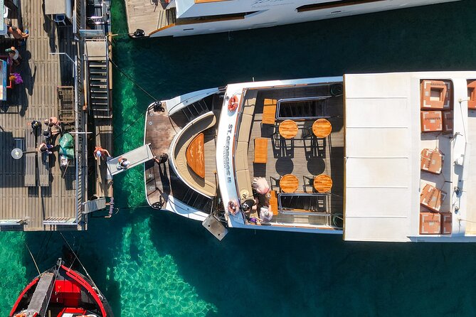 A Protaras Luxury Yacht Private Charter Experience - Famagusta and distant Varosha