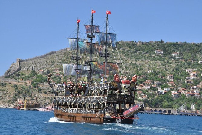 Alanya: Pirates Yacht Tour with Lunch and Soft Drinks - Key points to know before booking
