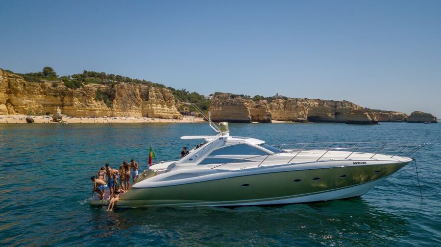 Algarve: Private Yachts Rental - Swimming, snorkeling, and the paddle board