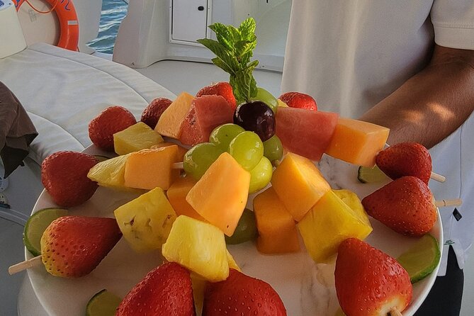 All Inclusive HUGE 75ft Yacht Up to 50 Guests Early Bird Promo - Chef-prepared food and a working cocktail menu