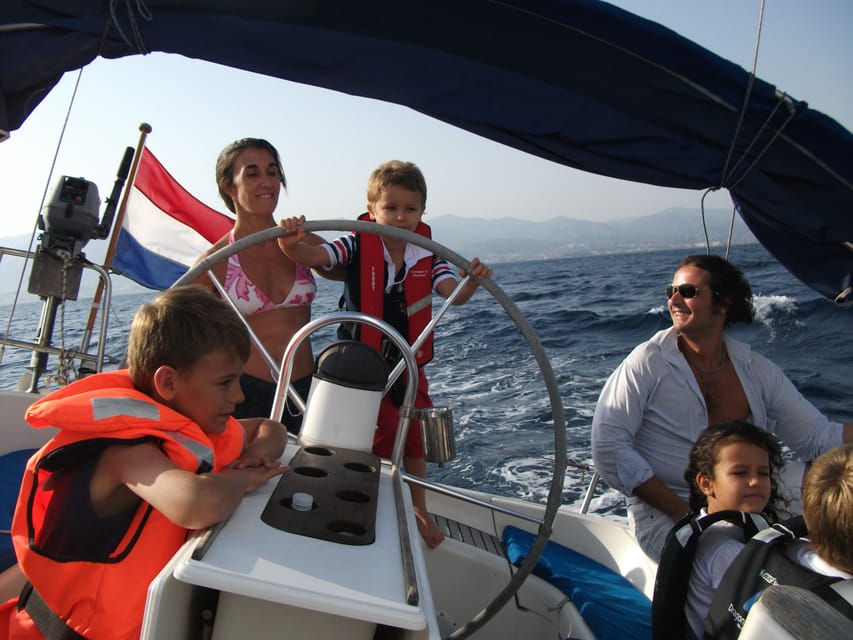 Always private 4 hour - Sail- dolphin Yacht Charter-paddle - Leaving Estepona port with your own boat