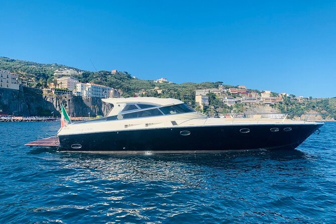 Amalfi Coast Private Yacht Cruise: Explore Positano and Amalfi! - Queen Giovanna’s pool and the Massa Lubrense coast