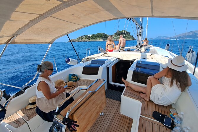 Amalfi Skip the Crowds Private Chill Experience on a Sail Yacht - Castiglione Beach and the Broader Amalfi View