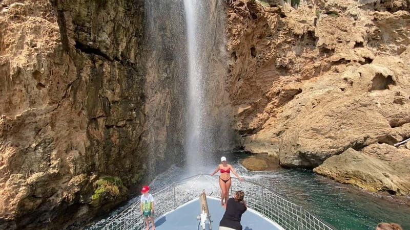 Antalya: Private Yacht Charter with Optional Gourmet Meal - A private view of Antalya’s Mediterranean coast
