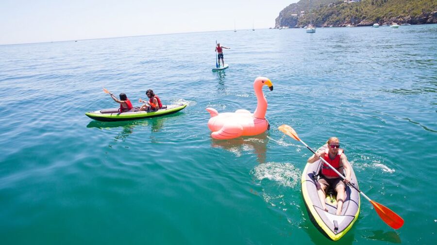 Arrábida Full-Day Yacht Tour from Lisbon - Kayaks, SUPs, and a closer look at shore