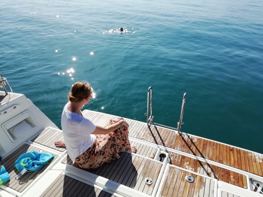 Barcelona: Luxury Private Yacht Daytime Cruise - Open water and the shrinking city skyline