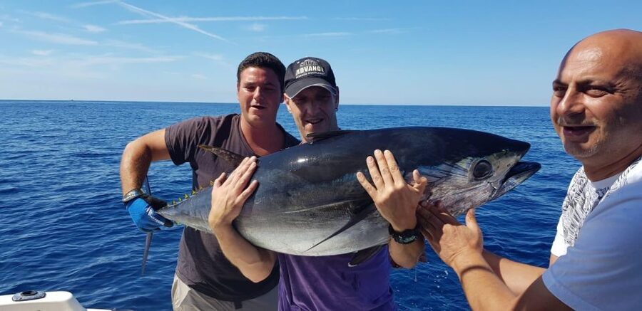 Barcelona: Privat fishing trip in a yacht - Chasing Bluefin Tuna From Port Balís