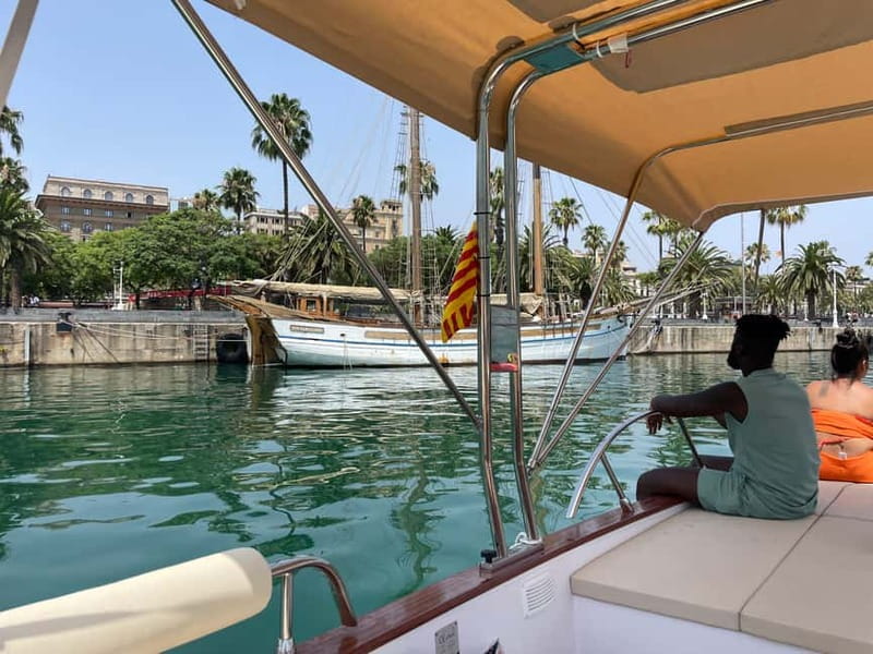 Barcelona: Private Classic Yacht Tour with Drinks - Barcelona’s skyline from a private deck