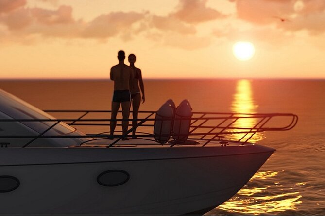 Barcelona Private Luxury Motor Yacht Sunset Cruise with Drinks - Why Barcelona looks better from the sea