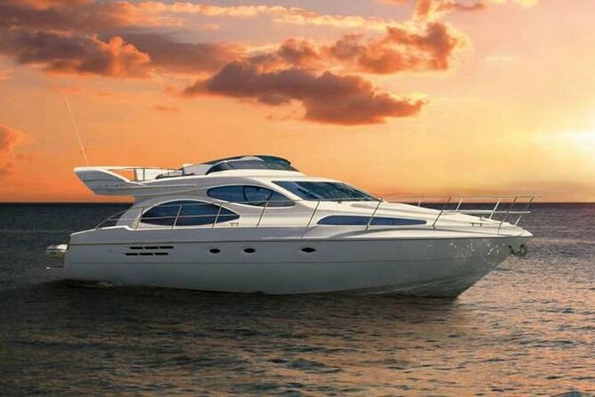 Barcelona Private Luxury Motor Yacht Sunset Cruise with Drinks - Leaving from Port Olímpic