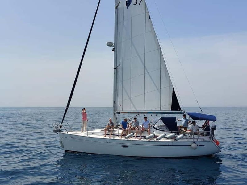 Barcelona: Private Sailing Yacht Cruise - Open water, sea air, and a possible swim