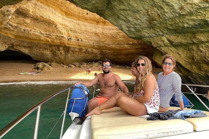 Benagil private yacht from lagos with drinks, tapas, paddle boards and kayak - A crew that suits families