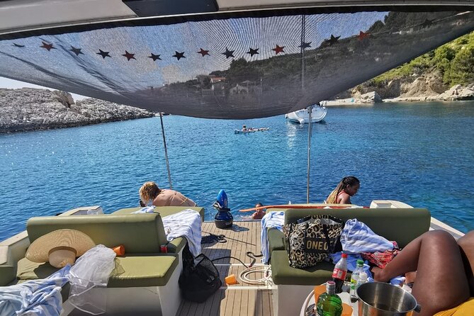 Blue & Green cave tour with yacht from town Hvar - Three hours among the Pakleni Islands